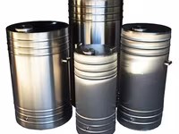 Butoi din inox alimentar cu capac 65 , 108 , 180 ,300, 350 L - Livrare - Rate 0 % -Flex Mag — photo 1