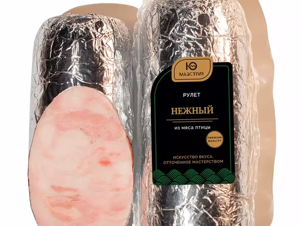 Рулет из мяса птицы «нежный»