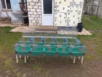 Cuști pentru iepuri клетка для кроликов — zdjęcie 3
