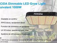 Fecida 1000w 12000 lumen лампа для растений — 照片 3